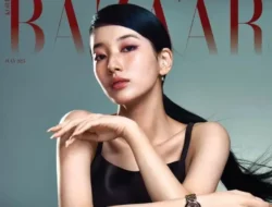 Suzy menunjukkan wajahnya dengan bangga, Bahkan noda itu terlihat cantik