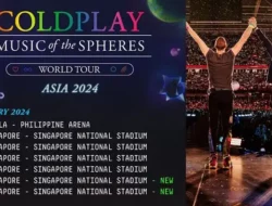 Coldplay Pecahkan Rekor dengan Rencananya Konser 6 Hari di Singapura