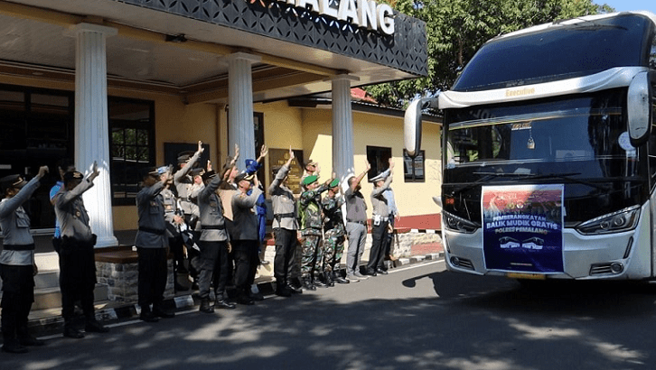 Polres-Pemalang-adakan-balik-mudik-gratis-tujuan-jakarta-dan-sekitarnya